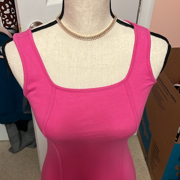 Hot Pink Corset Lined Dress 💕 - Picture 2 of 6